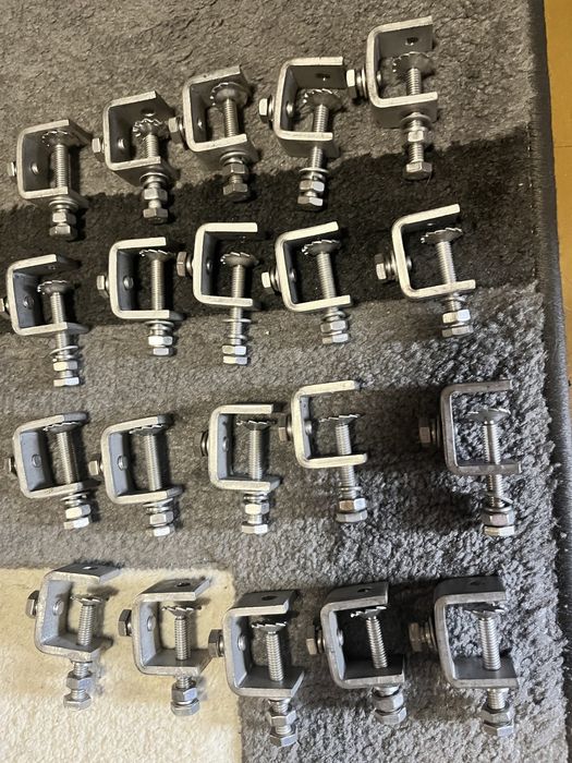 Струбцина нерж 5шт 200 грн