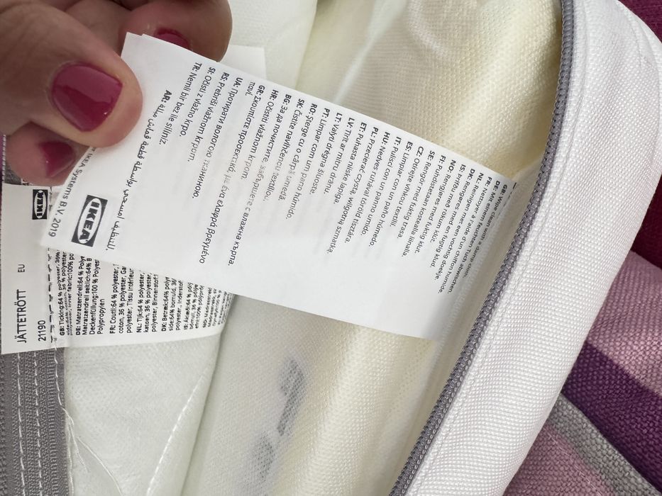 Colchão bebé cama de grades