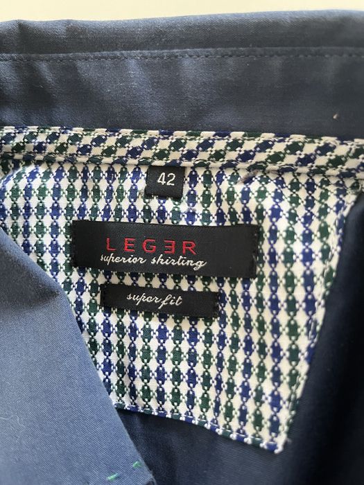 Franco Feruzzi Leger Super Fit koszula męska Casual EUR 42