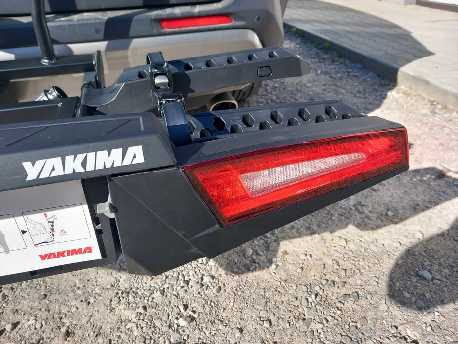 Promocja. Bagażnik rowerowy na hak Yakima Fold Click 2 , składana, solidna platforma na 2 rowery