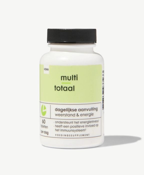 Мультівітамінний комплекс HEMA Multi Totaal 60 тб