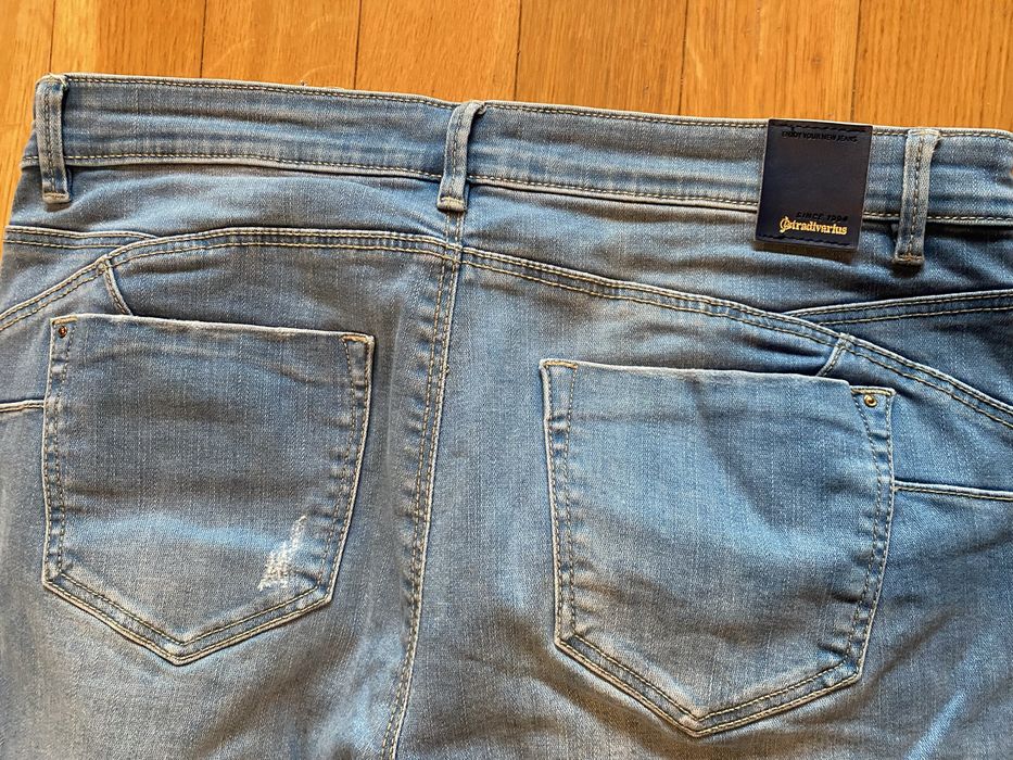 Spodnie jeansowe damskie stradivarius rozm 40/42