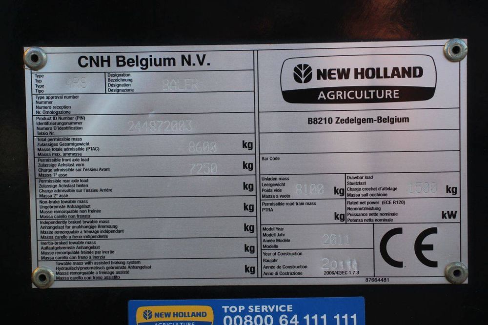 enfardadeira New Holland bb9060