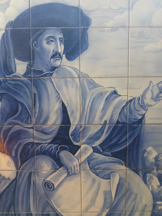 Painel de azulejos