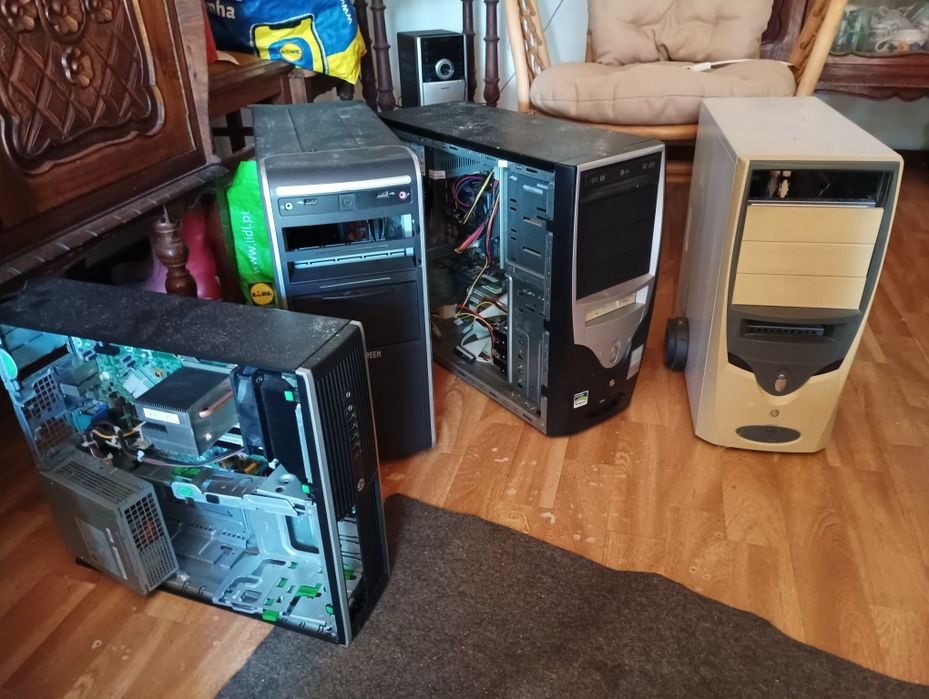 Caixas PC antigas