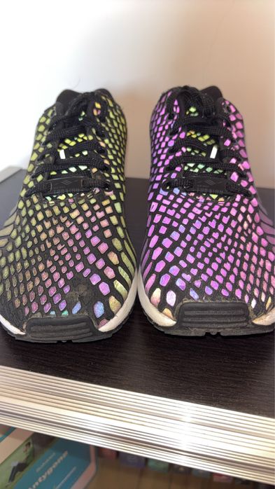 Adidas ZX Flux holo fluo neon r.38 2/3