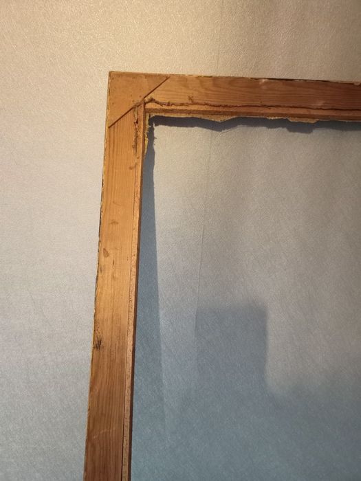 Stara rama do obrazu lustra duża 126 x 87,5 cm warto !!!