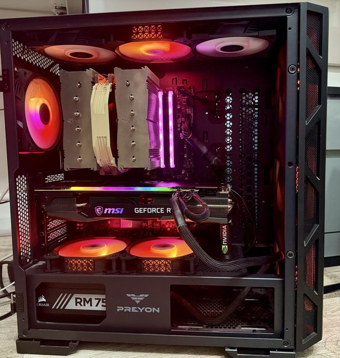 Komputer gamingowy i7,rtx 3070ti,32 gb ram rgb