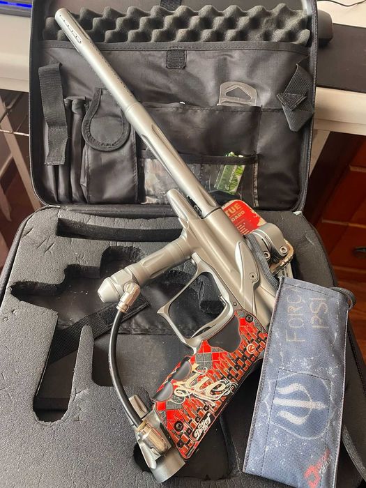 Marcador PaintBall Planet Eclipse Ego 7 – Bom Estado – Com Mala Original
