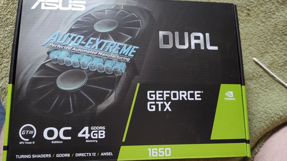 Продам видео карту 1650 4gb