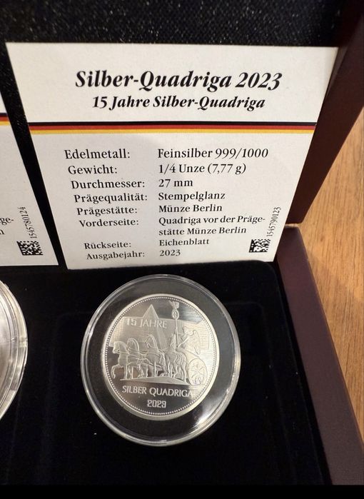 Продам набір Срібних монет