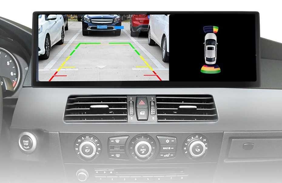 CarPlay Android Auto Radio GPS Nawigacja DAB+ Opcja WiFi 4G USB MP3 YouTube Bluetooth Android BMW 3  E90 E91 E92 E93 14,9 cala
