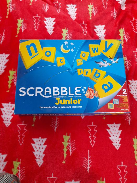 Planszówka: scrabble junior