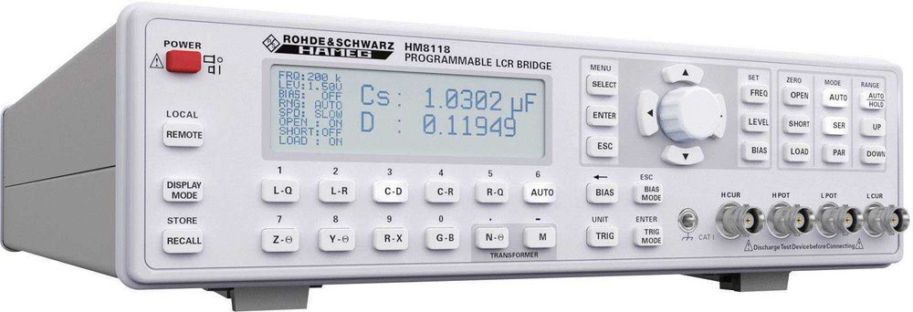 LCR-метр Rohde & Schwarz HM8118 (измеритель иммитанса): 253 грн ...