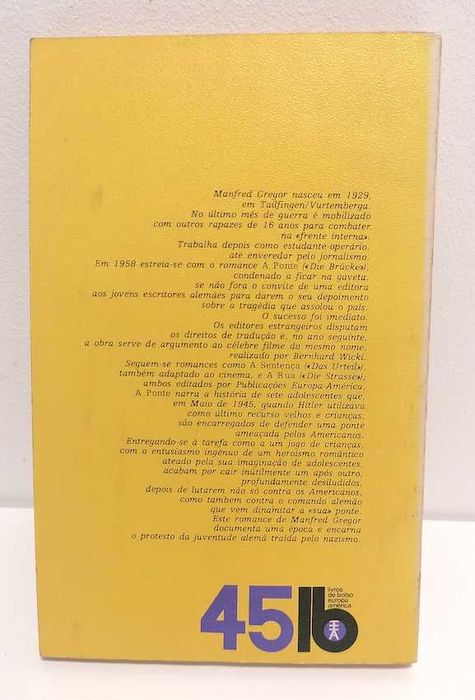 A Ponte, de Manfred Gregor