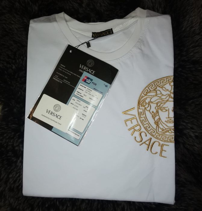 T-shirt męski Versace