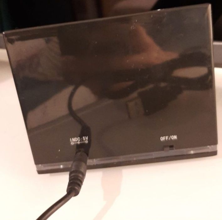 Carregador de wii nintendo blue light charge station pega