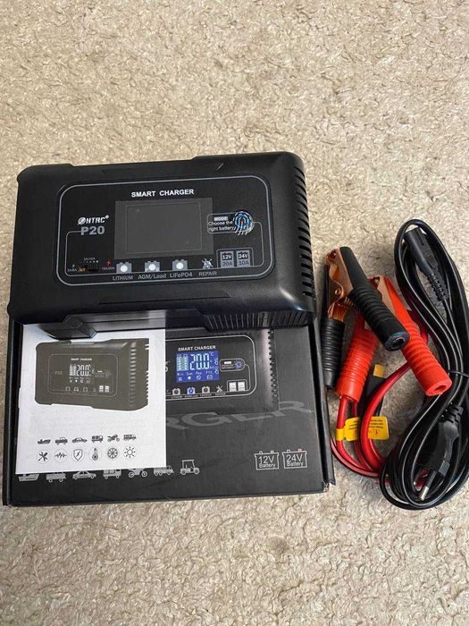 Зарядний пристрій для Lithium, AGM, lifep04, HTRC P20, 20-Ампер
