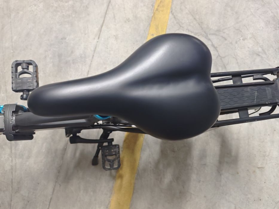 Bicicleta elétrica dobrável B TWIN decathlon