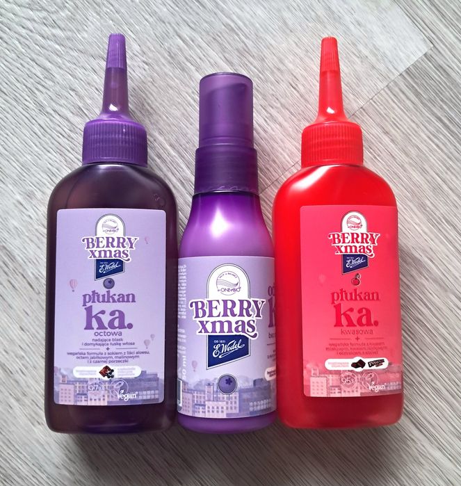 OnlyBio Wedel 3 sztuki Zestaw Włosy Nowy