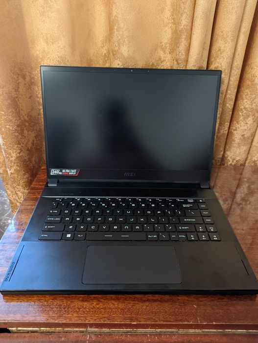 Ноутбук MSI GS66stealth rtx3060 RAM16 15.6дисплей