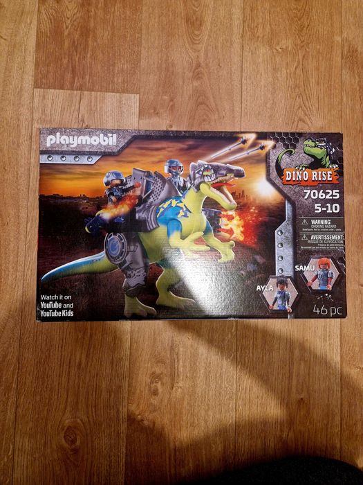 PLAYMOBIL 70625 SPINOZAUR Podwójna Obrona