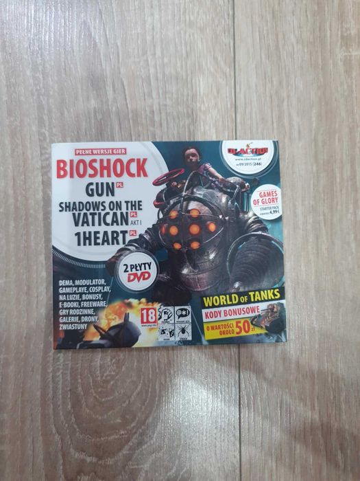 Cd-Action 09/2015 Bioshock, Gun, Shadows on the Vatican, 1Heart