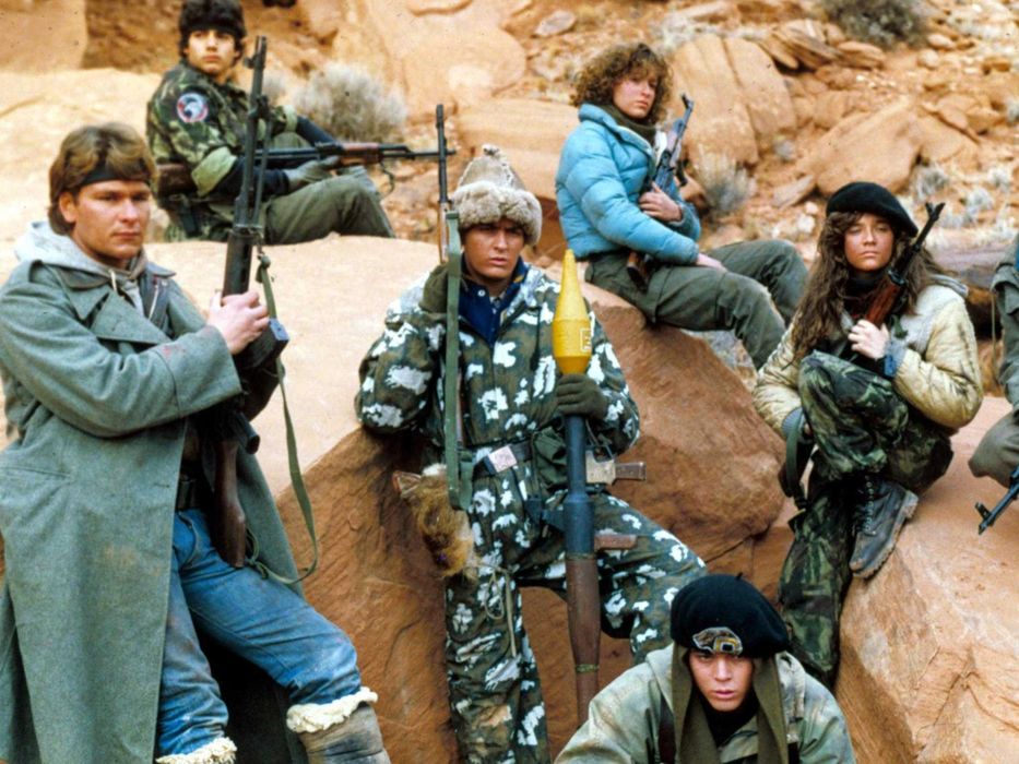 AMANHECER VIOLENTO (Red Dawn) Patrick Swayze/Charlie Sheen