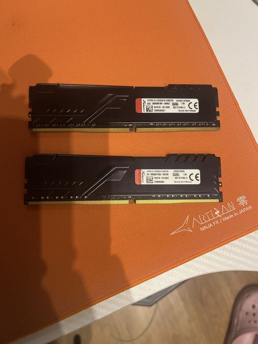 16GB Ram ddr4 2x8GB 3200MHz Cl16 HyperX Fury