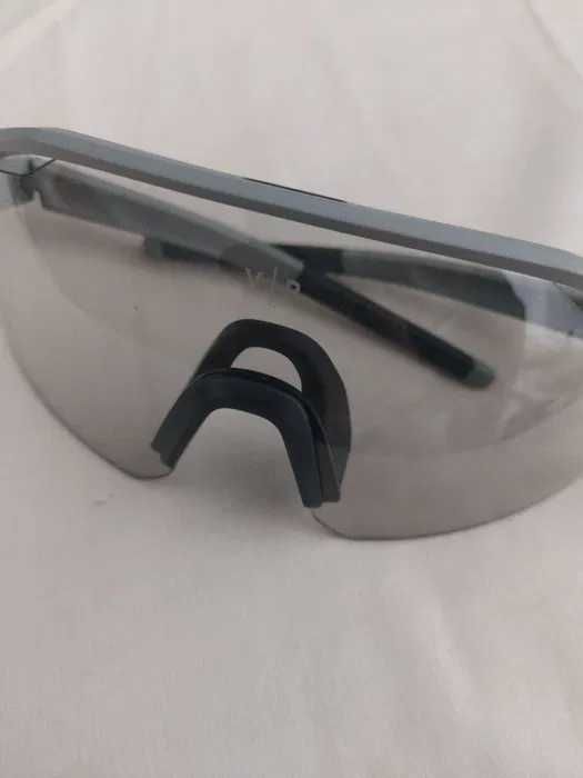 Okulary rowerowe fotochromowe szerokie pole widzenia wentylacja szkła