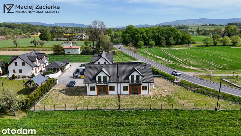 Nowoczesny bliźniak 102 m² | działka 666 m² |  | stan deweloperski