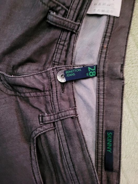 Calças benetton 28W mulher