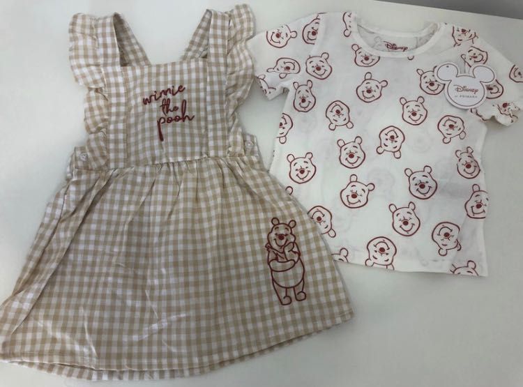 Conjunto vestido menina 12/18 meses