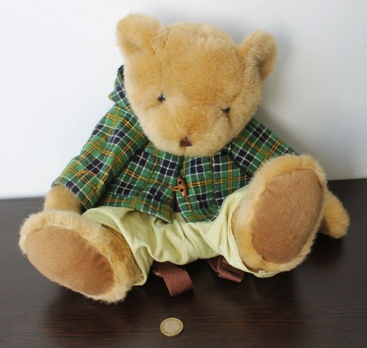 Peluche mochila de criança em forma de ursinho da Blue Spirit (NOVO)