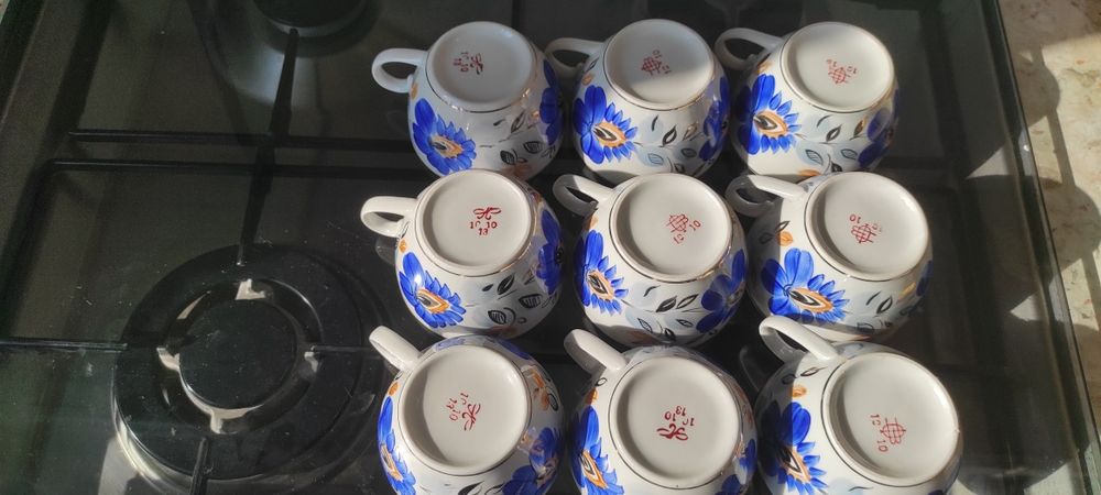 Чайный сервиз Полонского ФЗ на 12 персон расписной, отличный подарок