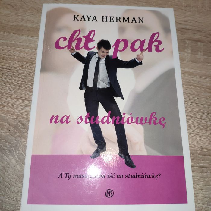 Chłopak na studniówkę ksiazka