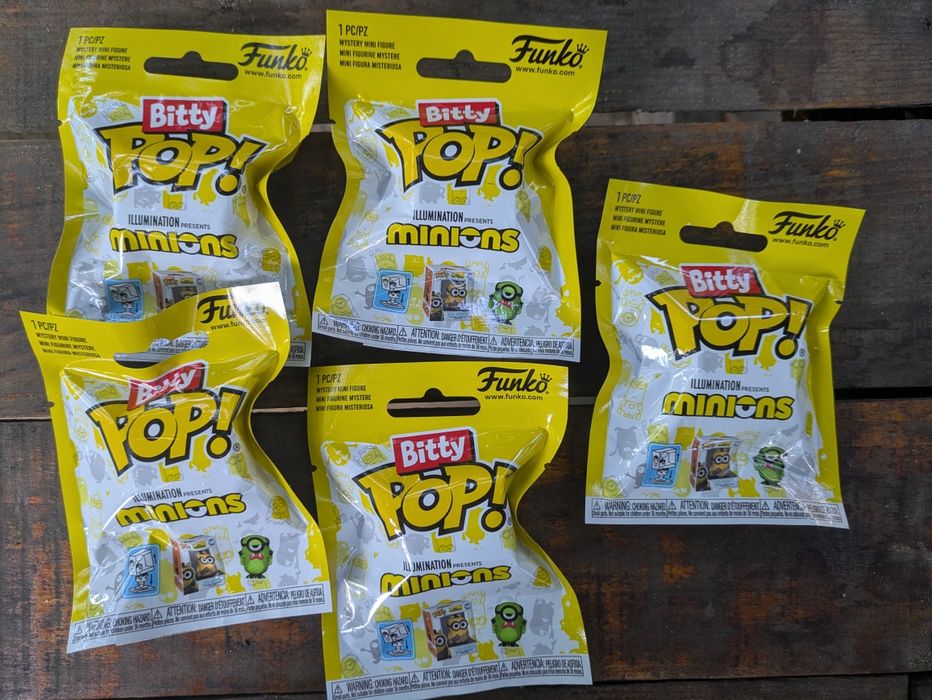 Funko pop minions та star wars
