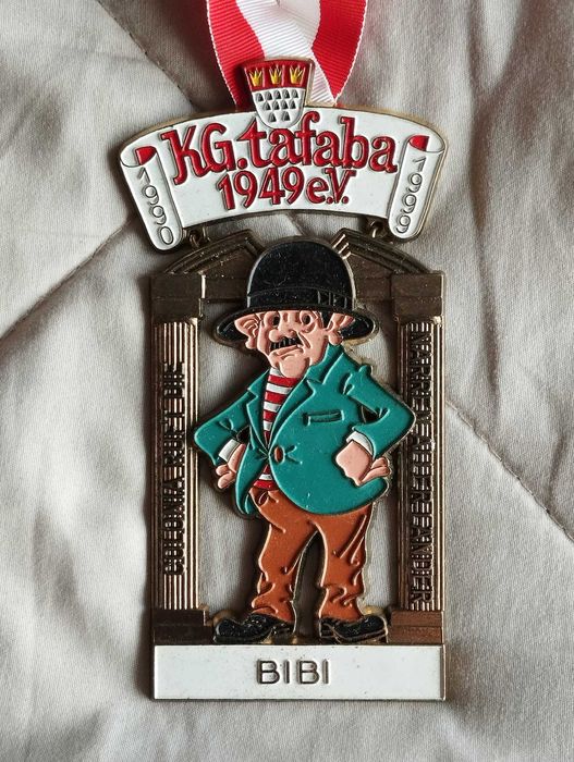 Medalha Alemanha Colónia Carnaval Bibi