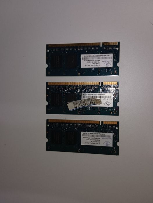 Nanya NT512T64UH8A0FN-37B (512MB DDR2 PC2-4200S SO DIM 200-pin) Memory