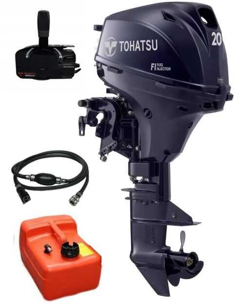 Silnik zaburtowy Tohatsu MFS 20 EPTL (długa stopa 20") POWER TRIM & TILT