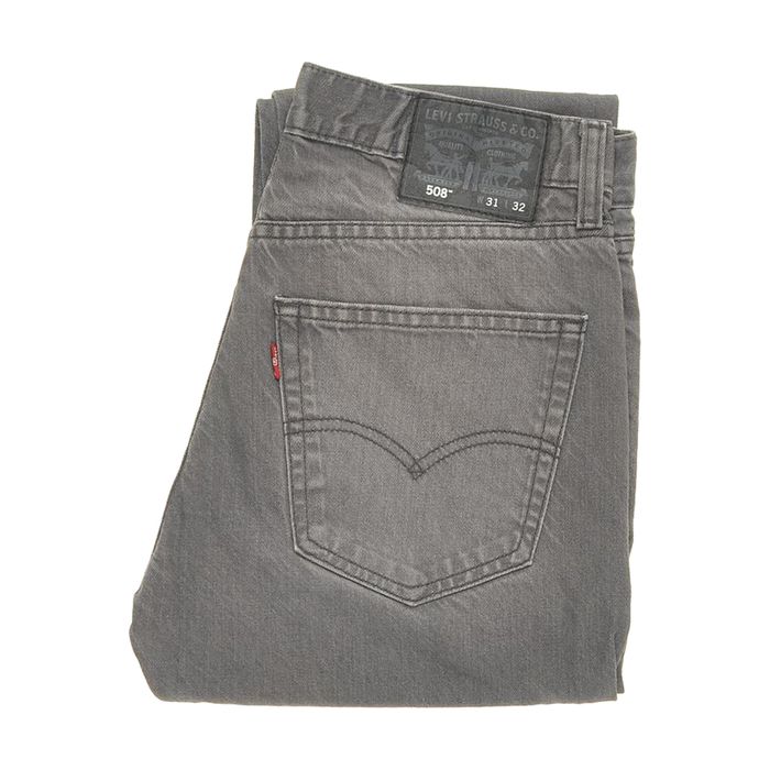 Spodnie Levis 508 Regular Tapered Fit W31 L32 Szare Męskie Jeansy 504