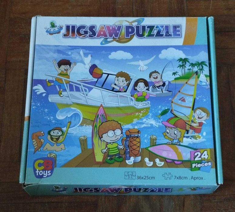Puzzle 24 peças para criança