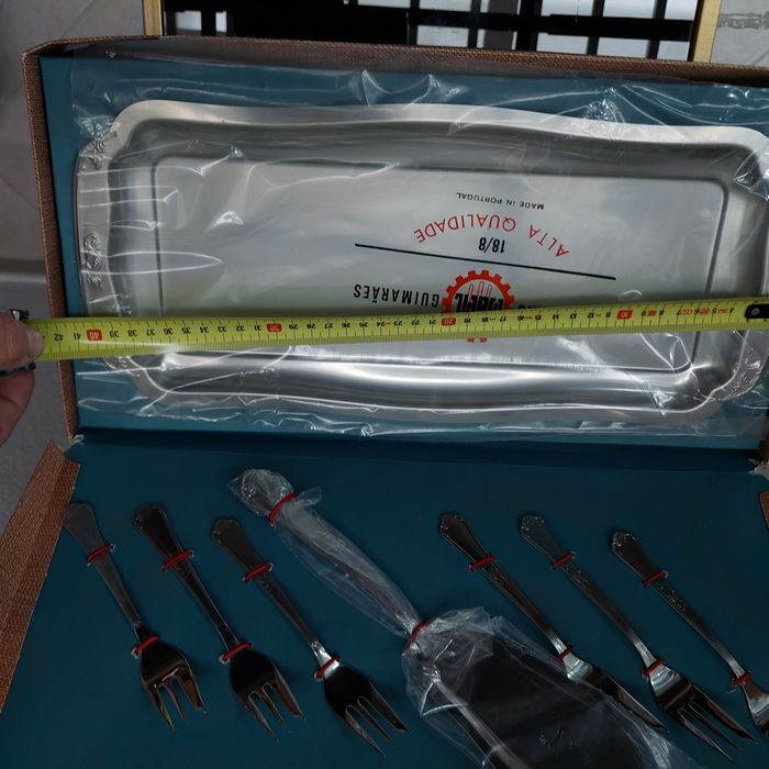 Travessa em inox NOVA