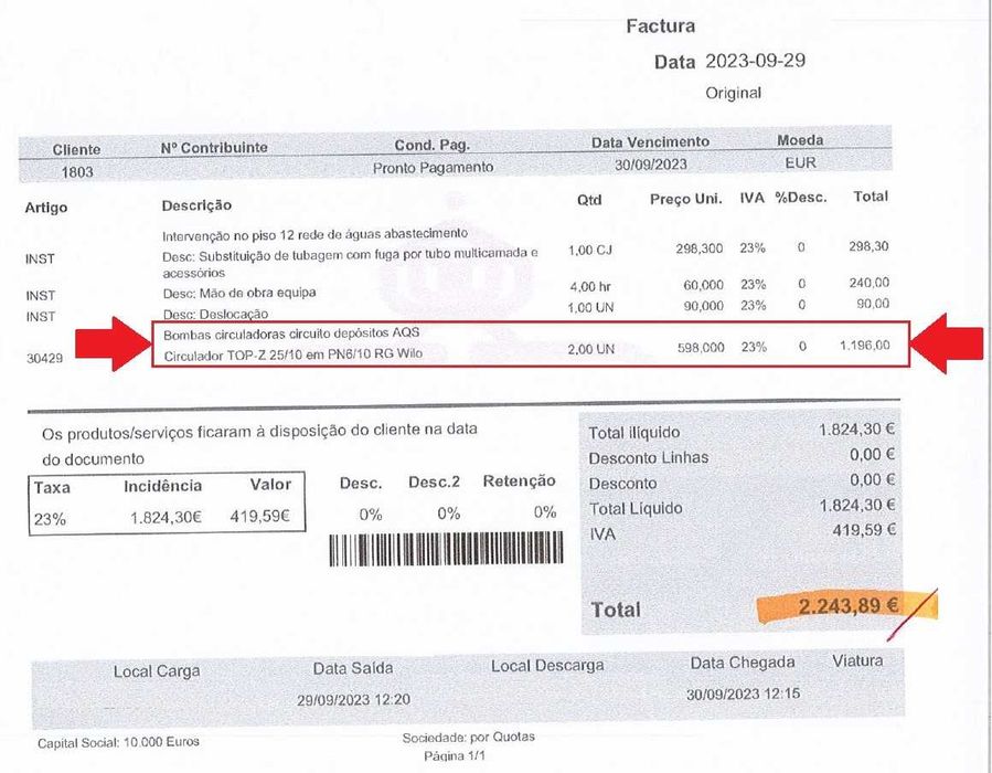 Bomba de Circulação WILO Top-Z25/10
