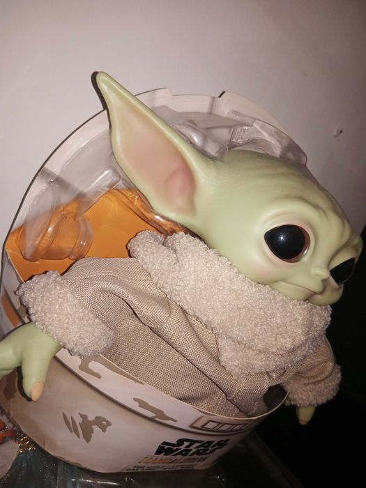 Star Wars The Mandalorian The Child baby Yoda, Mattel +3 anos, peluche