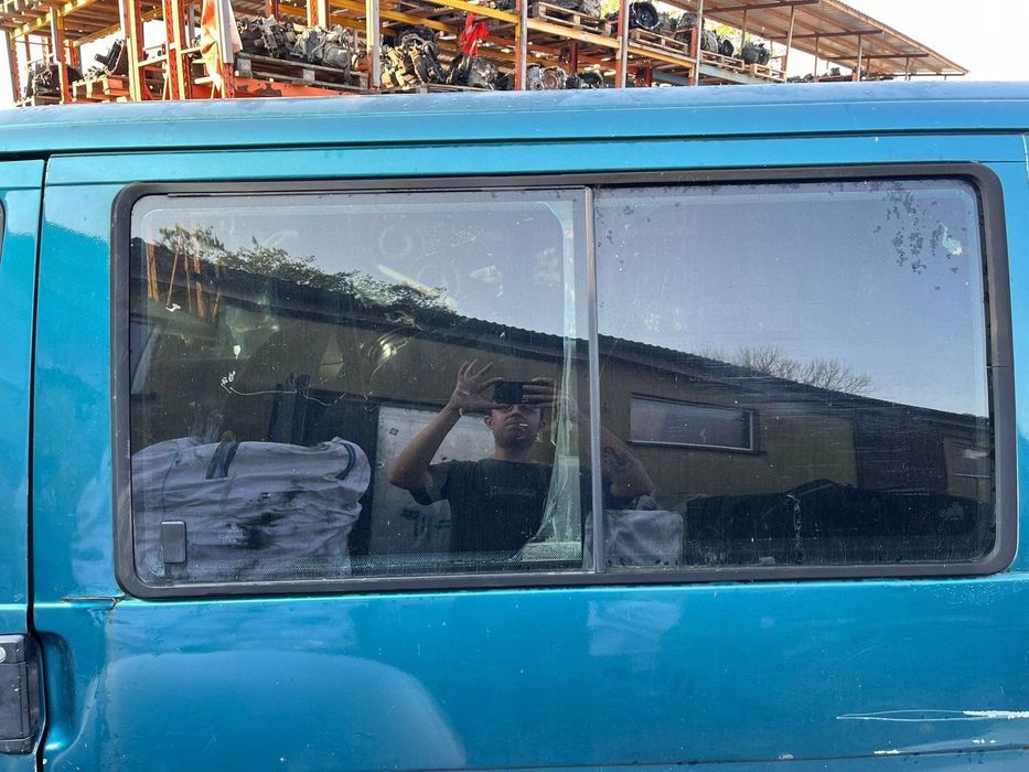 vw transporter t4 multivan caravelle szyba boczna przesuwna lewa