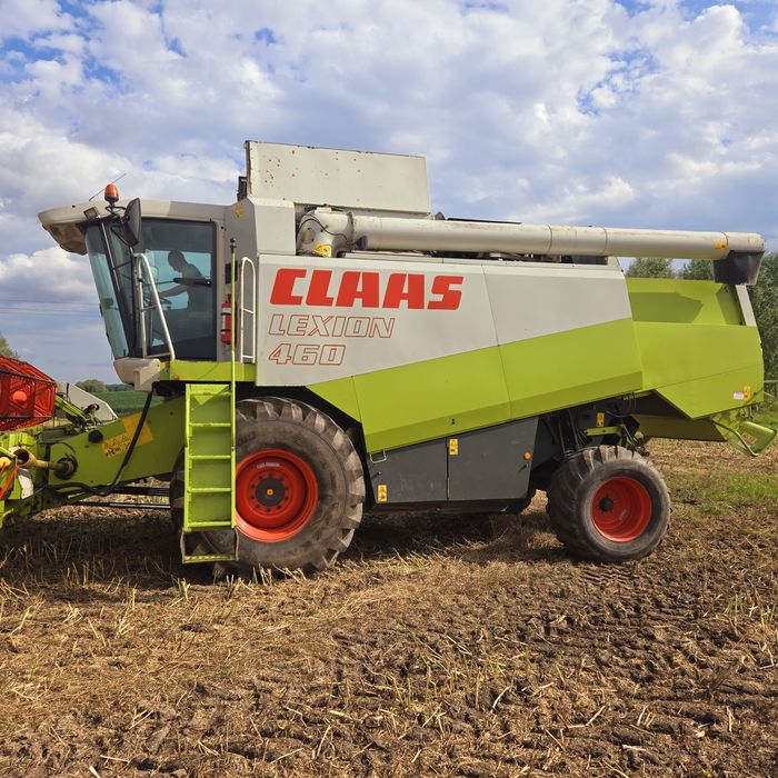 Комбайн свіжопривезений claas lexion460