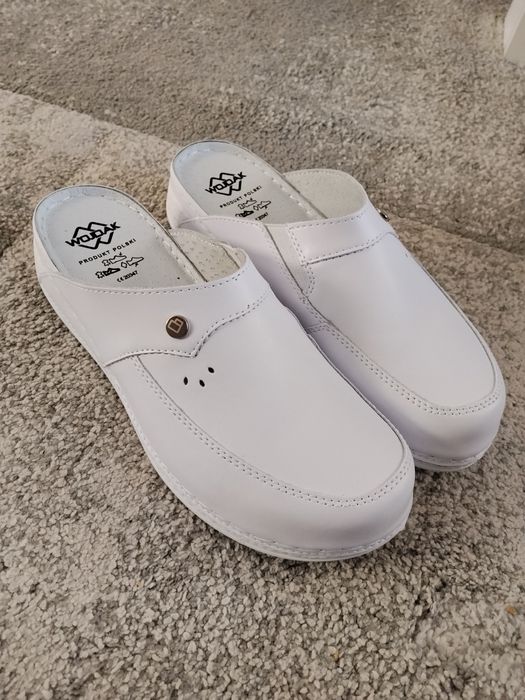 Buty klapki medyczne
