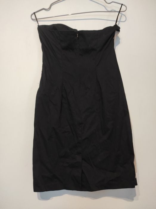 Bawełniana sukienka ASOS mini  z aplikacjami