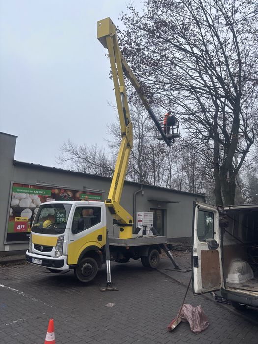 Wynajem podnośnika koszowego 20m